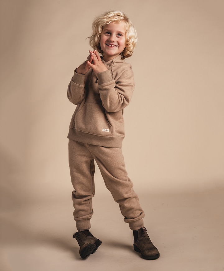 jongens broek beige