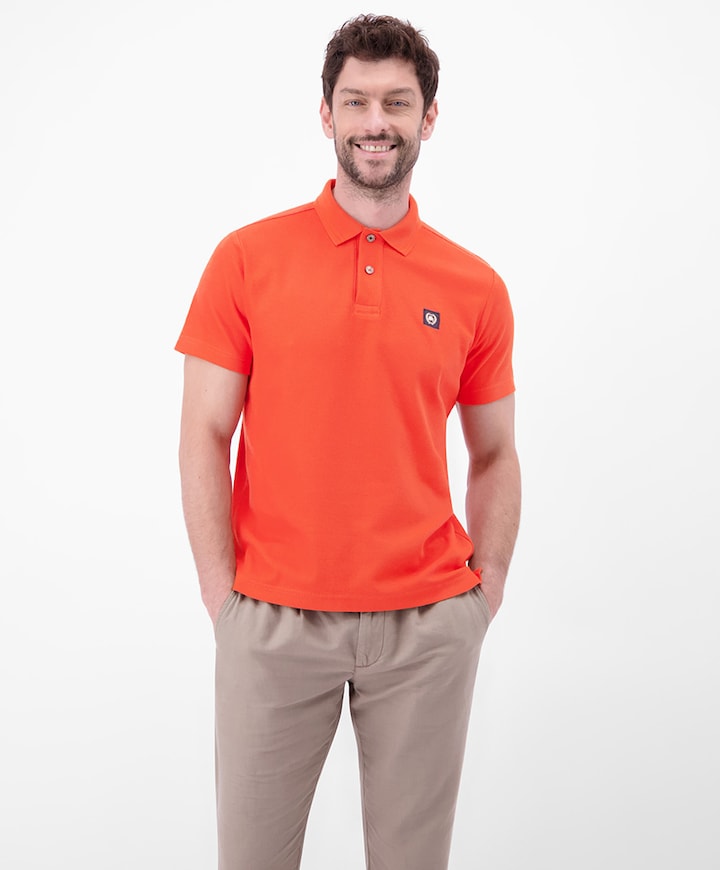 Heren polo rood