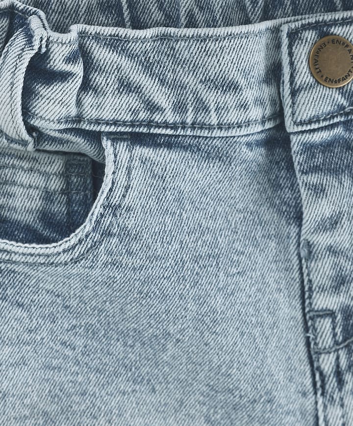 Denim Wide meisjes jeans blauw