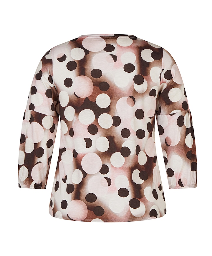 Dames longsleeve bruin