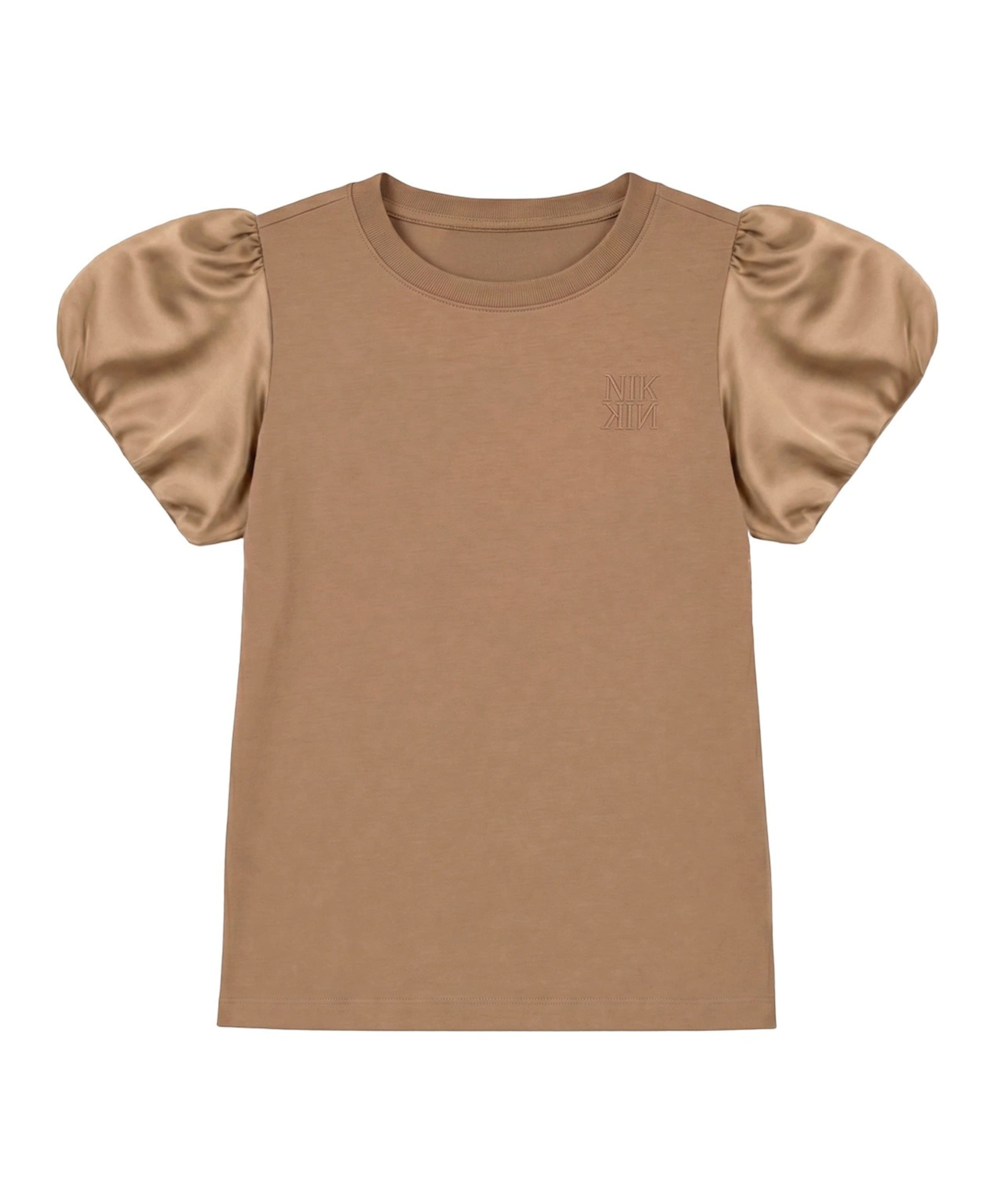 Meisjes T-shirt bruin