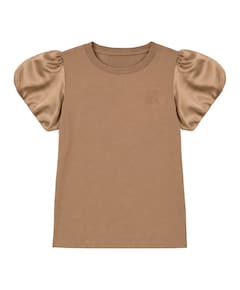 Meisjes T-shirt bruin