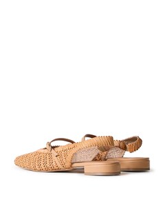 Slingbacks bruin