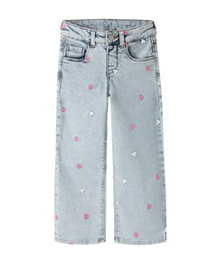 NMFROSE WIDE EMB 2633-FR NOOS meisjes jeans blauw