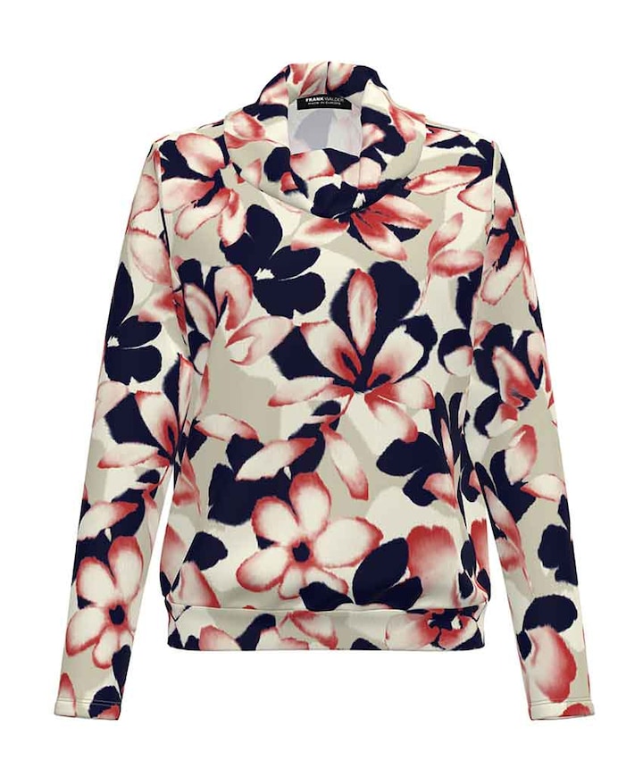 Dames longsleeve rood