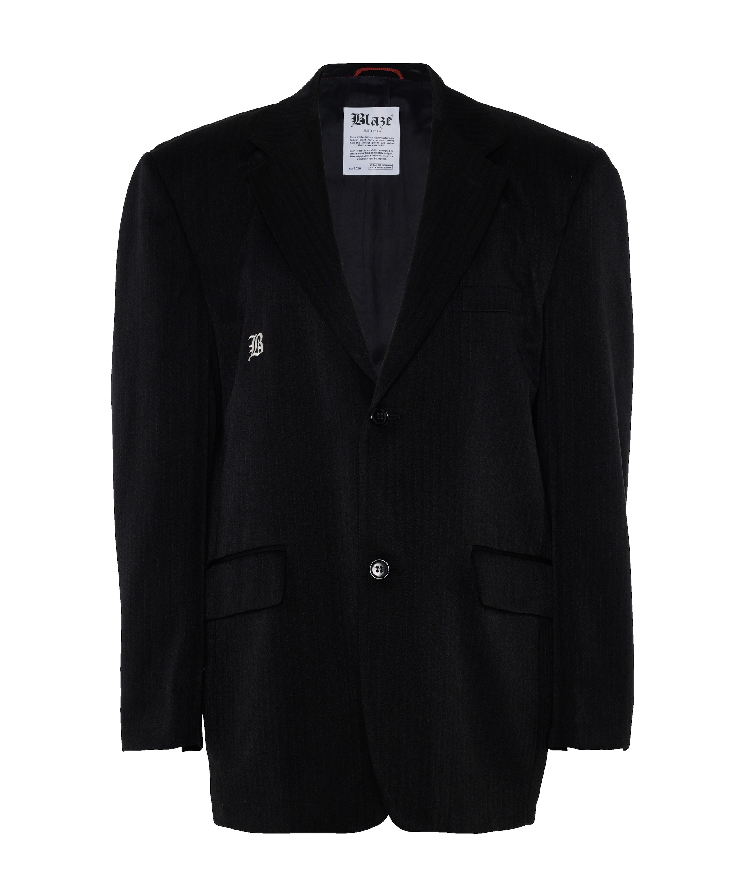 Dames blazer zwart