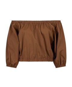 Dames blouse bruin