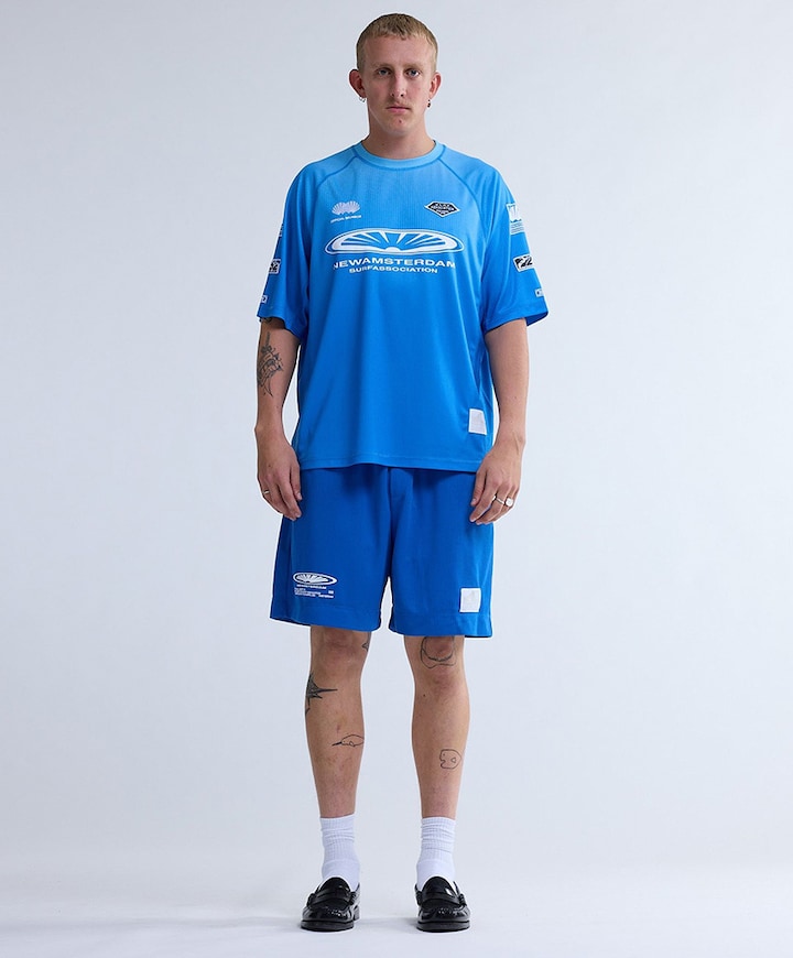 Heren T-shirt blauw
