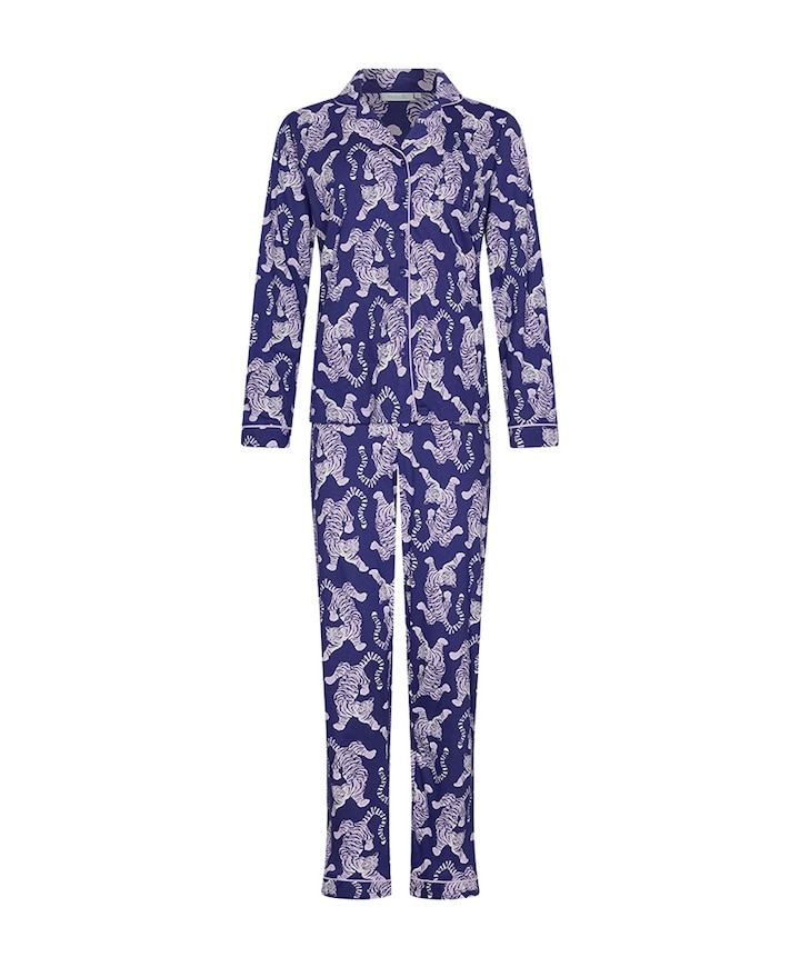 Dames pyjamaset paars