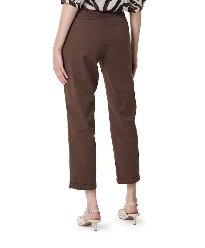 CHINO dames broek bruin
