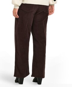 CARHOPE GLOBAL EX HW WIDE CORD PNT dames broek bruin