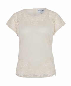 Dames top beige