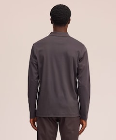 Heren polo bruin