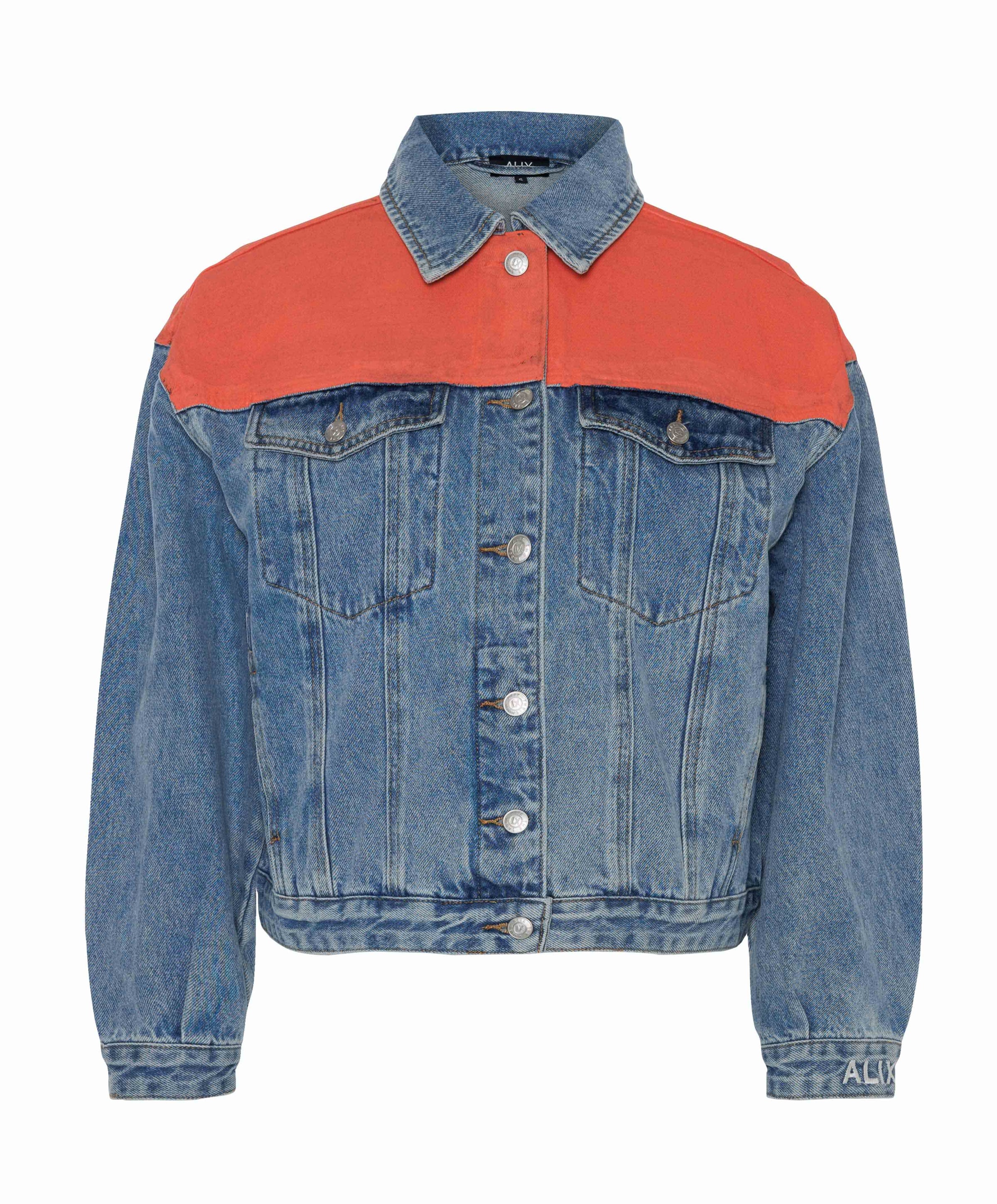 Dames spijkerjas  blauw