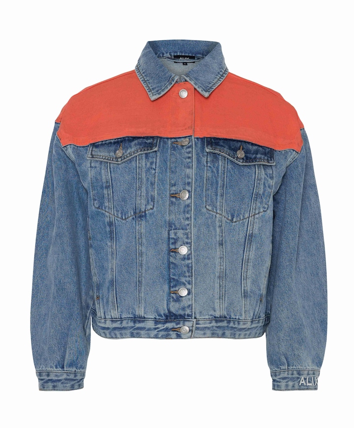 Dames spijkerjas  blauw