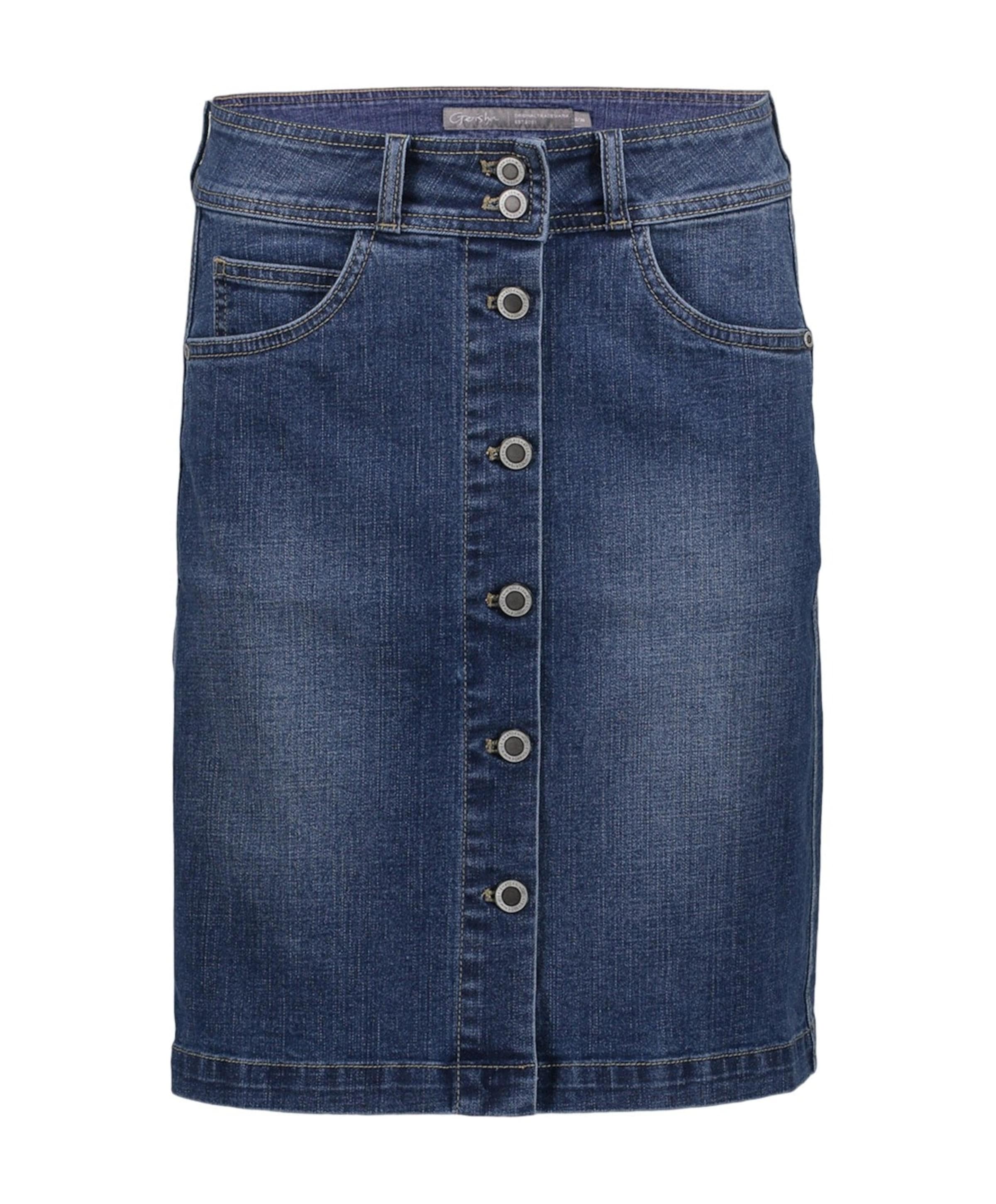 Dames rok blauw