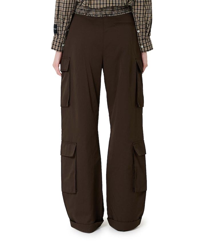 Rabi Cargo Pocket Tall Pant dames broek bruin