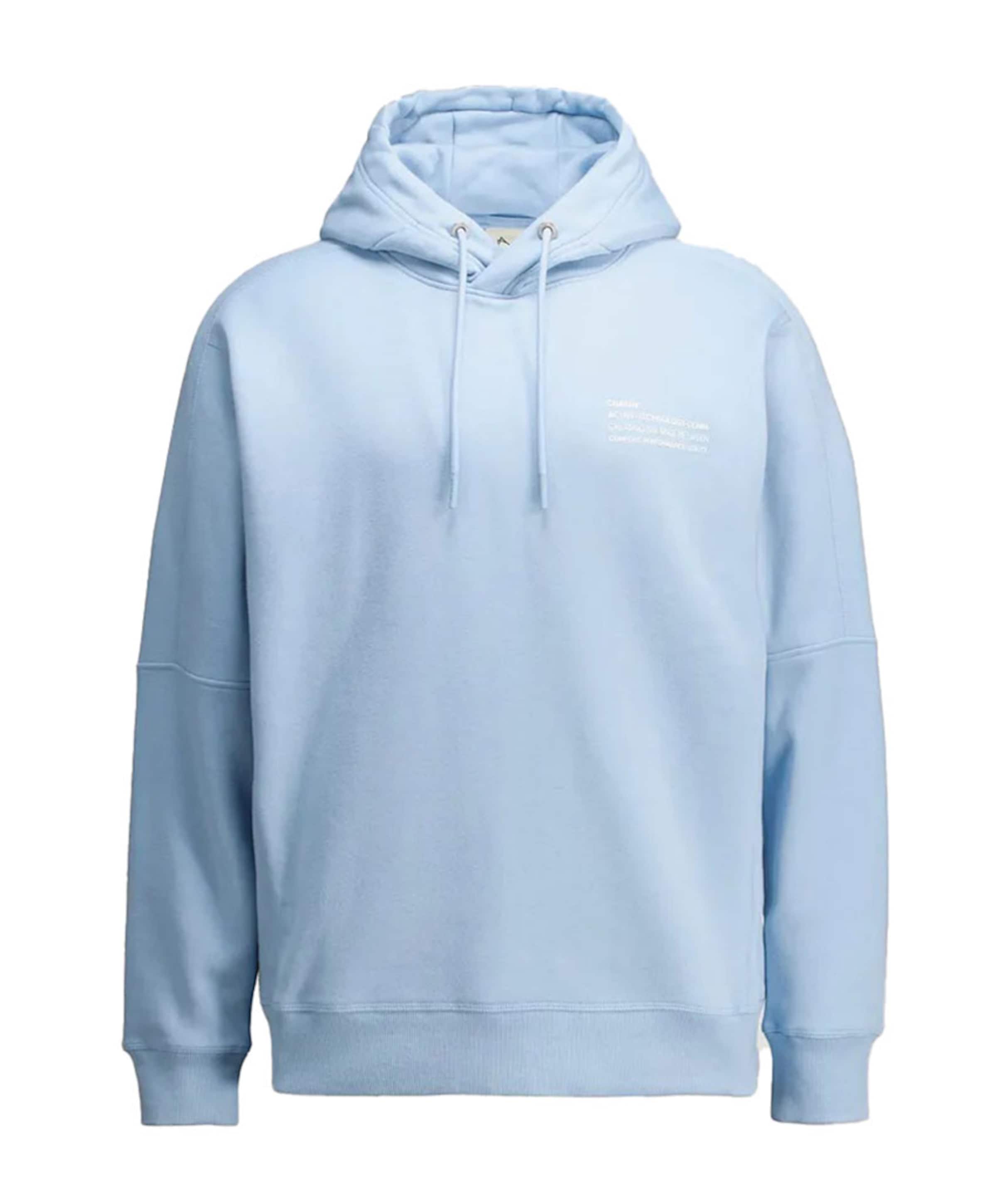 Heren hoodie blauw