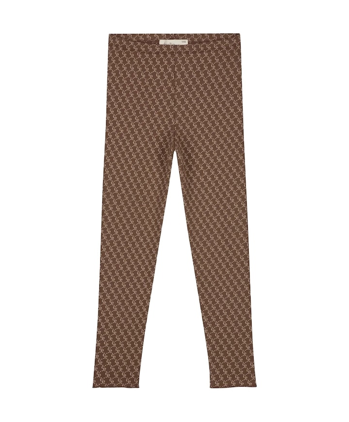 Jolene legging meisjes broek bruin