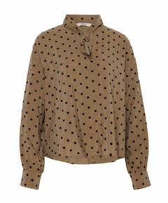 Dames blouse bruin