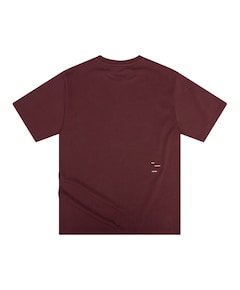Heren T-shirt bordeaux