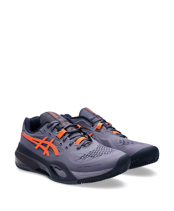 Gel-resolution X Clay heren tennisschoenen paars