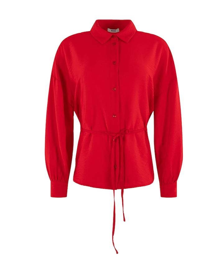 Dames blouse rood
