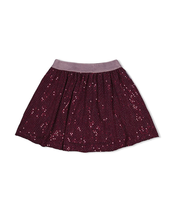 Meisjes rok bordeaux