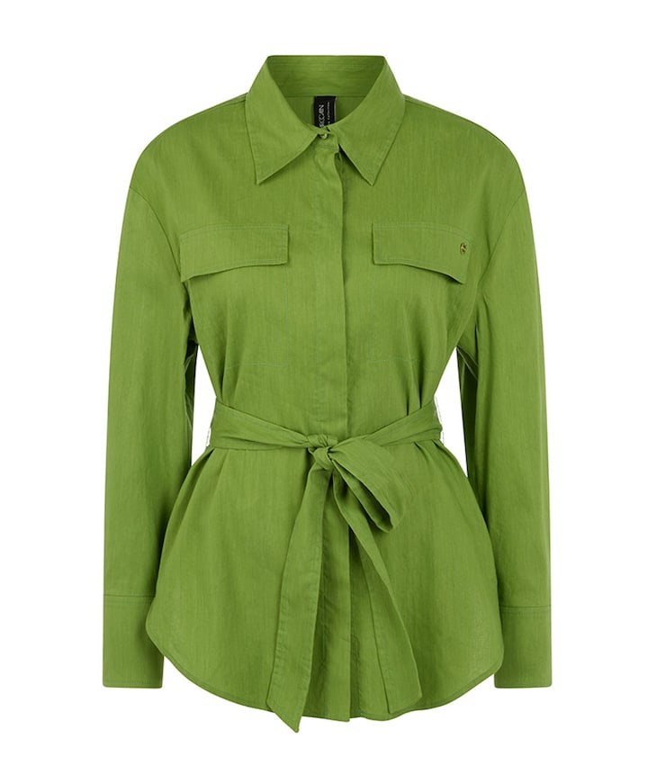 Dames blouse groen