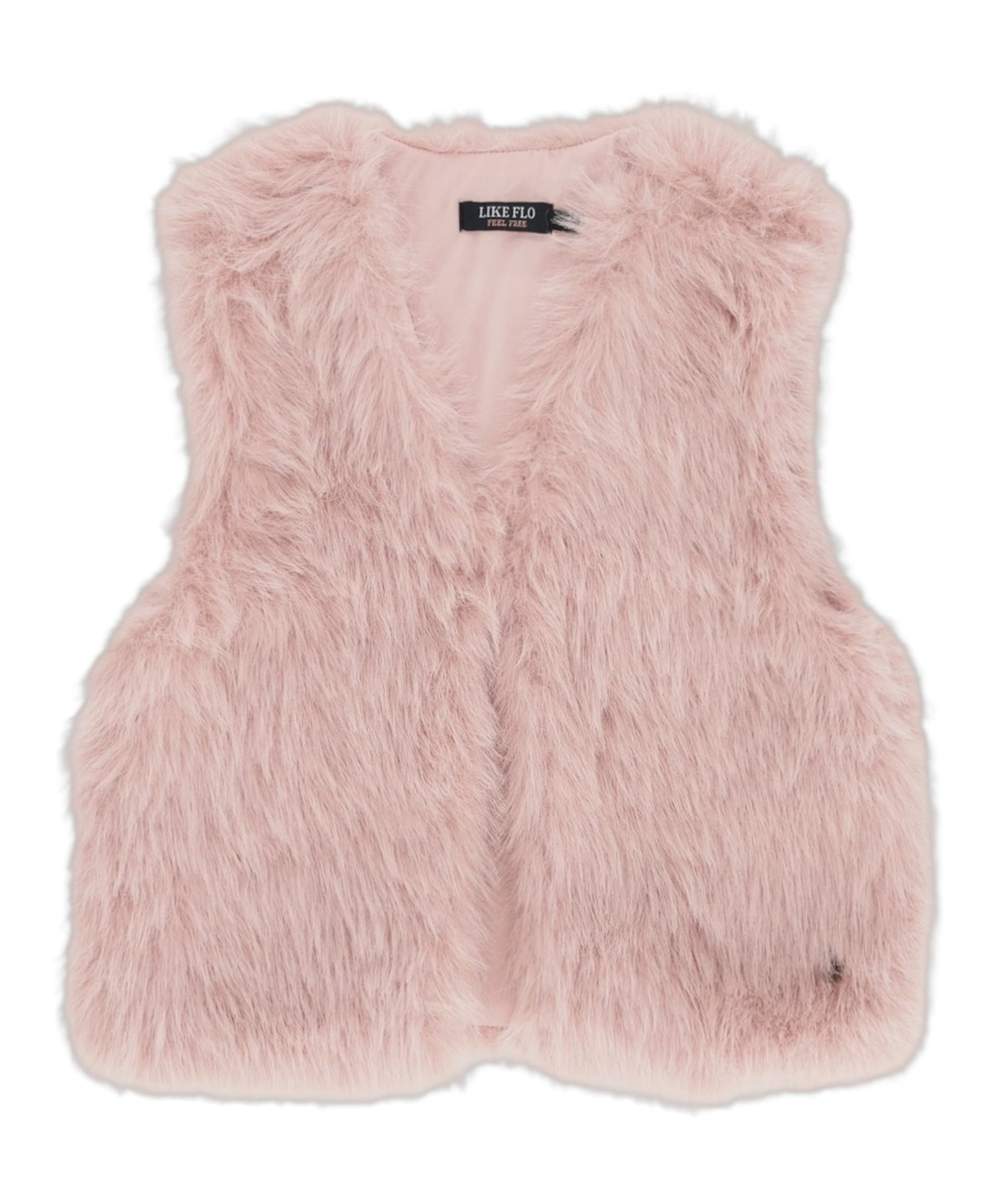 Meisjes bodywarmer roze