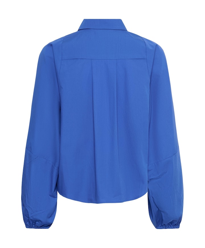 Dames blouse blauw