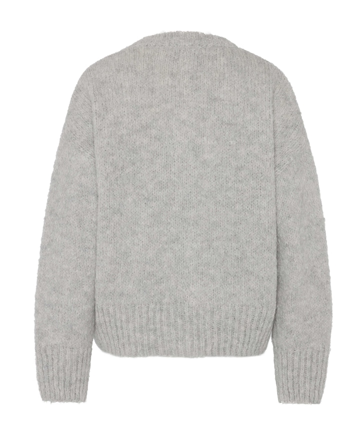 Dames vest grijs