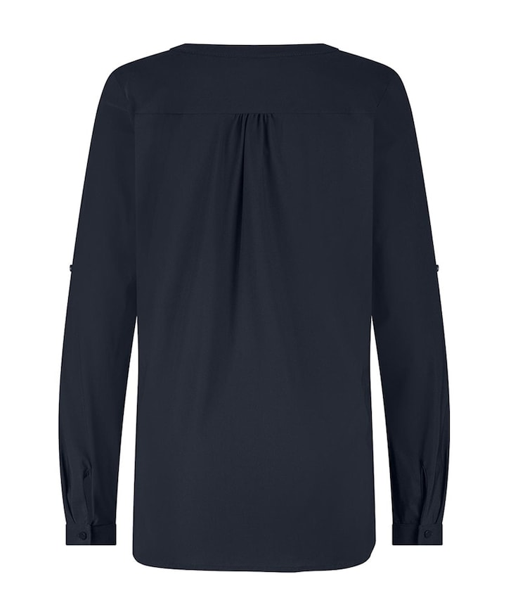 Dames blouse blauw