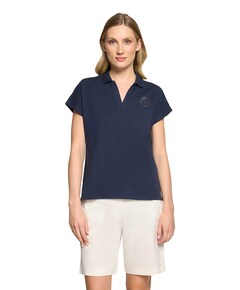 Dames polo blauw