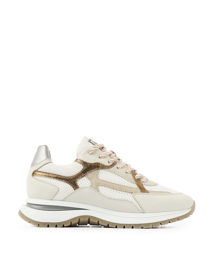 Usher Rosie dames sneakers beige