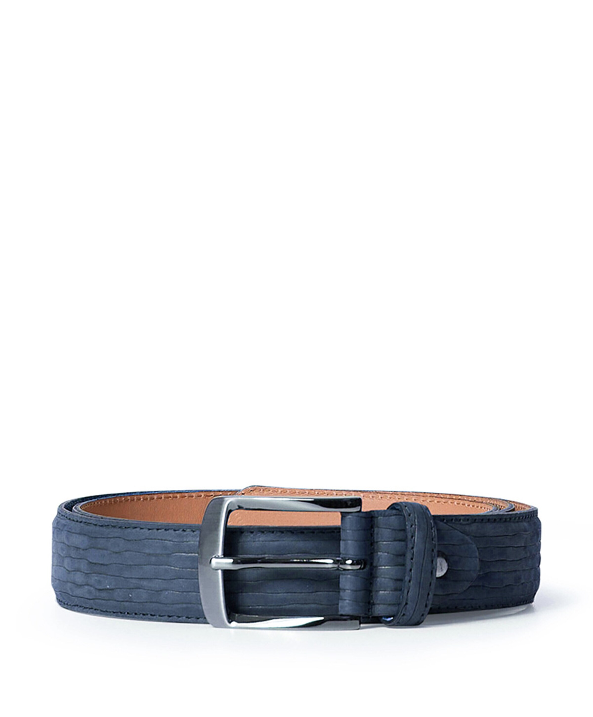 Heren riem blauw