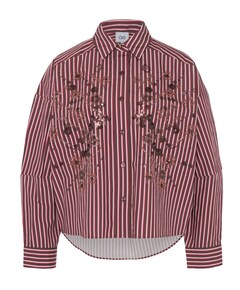 Dames blouse bruin