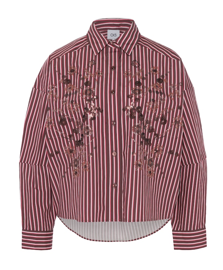 Dames blouse bruin