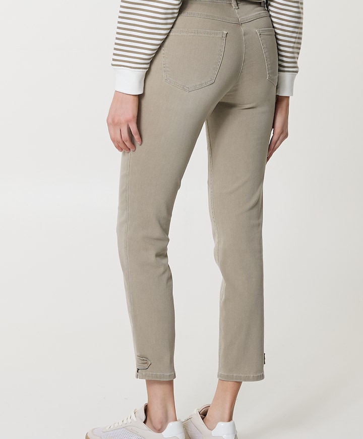 be loved 7/8 dames jeans groen