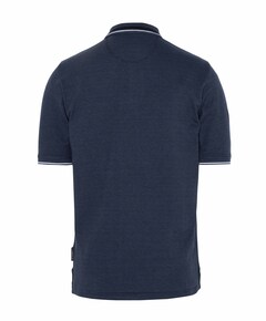 Heren polo blauw