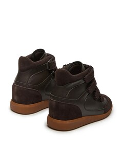 Mustang dames sneakers bruin