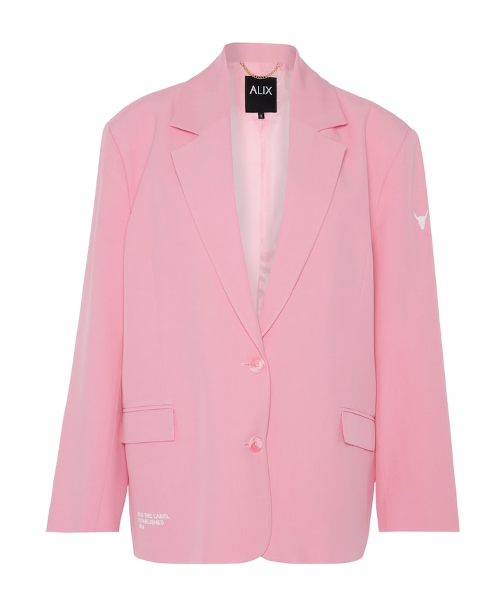 Dames blazer roze