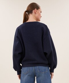 Dames sweater blauw
