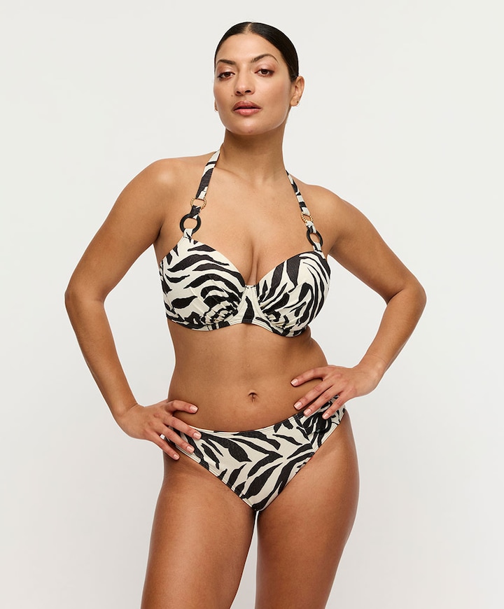 Dames bikinibroekje beige