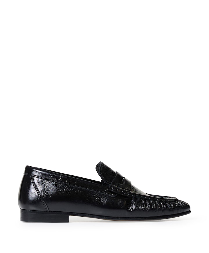 Penny loafers zwart