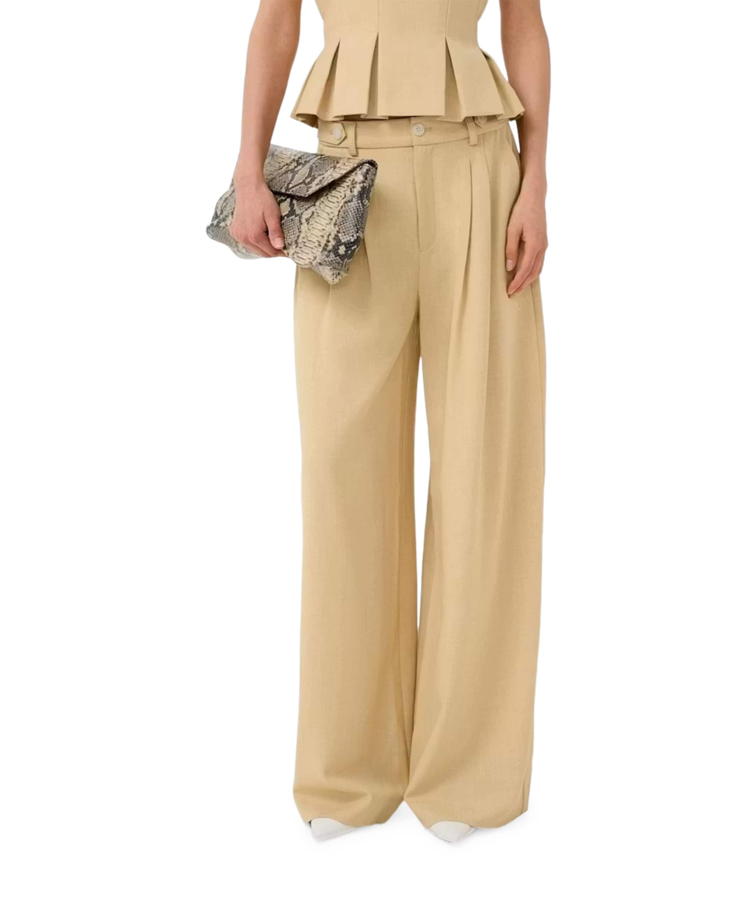 GZstacy MW dames broek beige