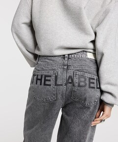 CUTSEAM DENIM dames jeans grijs