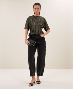 Dames blouse goud