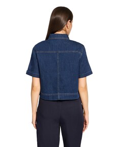Dames blouse blauw
