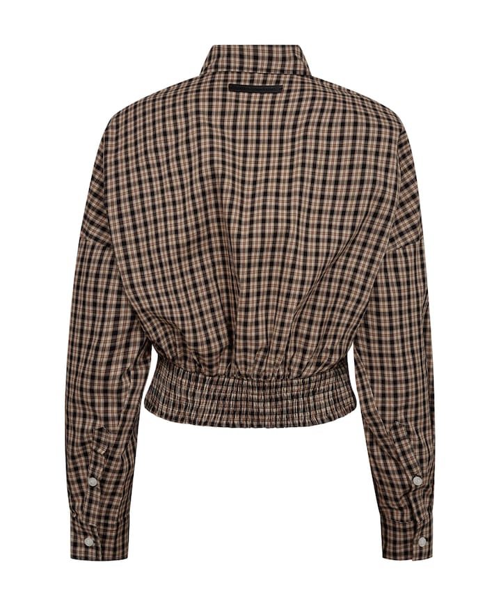 Dames blouse beige